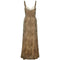 ARCHIVE - John Cavanagh Couture Gold Lame Gown