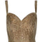 ARCHIVE - John Cavanagh Couture Gold Lame Gown