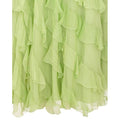 ARCHIVE - John Galliano for Dior Lime Ruffle Dress