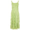 ARCHIVE - John Galliano for Dior Lime Ruffle Dress
