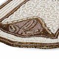 ARCHIVE - Late 1920s or early 30s Art Deco Cream and Gold Beaded Bag