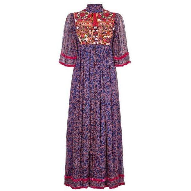 ARCHIVE - Late 1960s Couture Thea Porter 'Faye' Dress