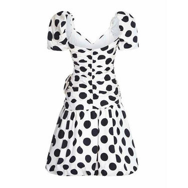 ARCHIVE - Lillie Rubin 1980s Polka Dot Puffball Dress