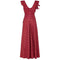 ARCHIVE - Maroon and Gold 1930s Lame Silk Gown