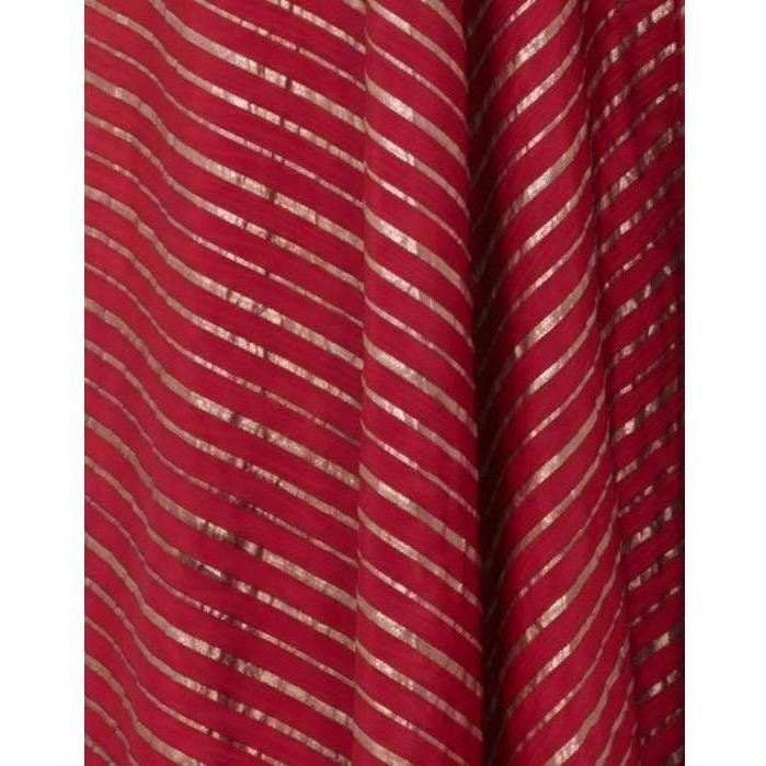 ARCHIVE - Maroon and Gold 1930s Lame Silk Gown