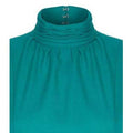 ARCHIVE - Nina Ricci 1980s Vintage Boutique Green Wool Long Sleeved Dress