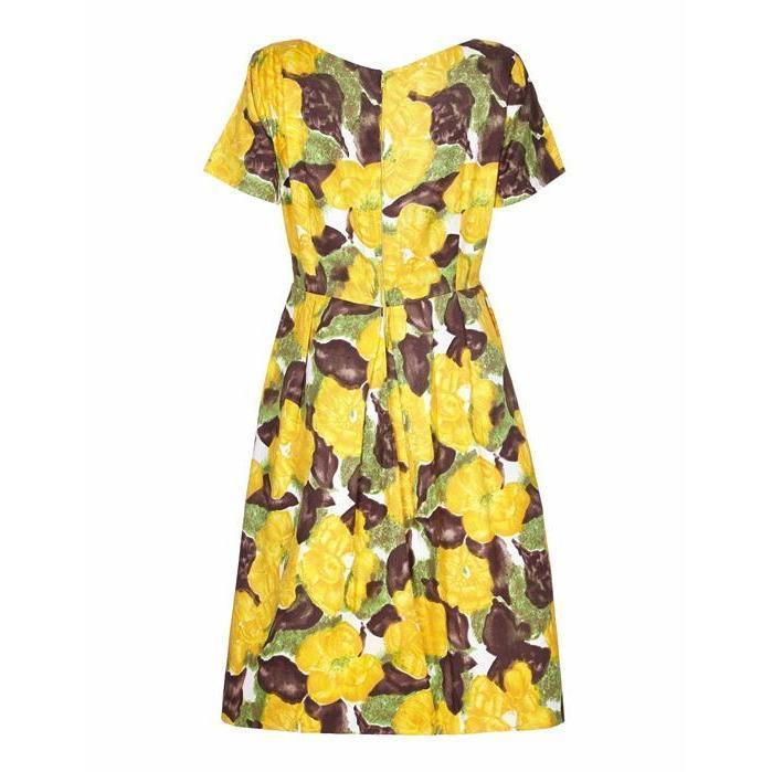 ARCHIVE - Patricia Anne 1950s Printed Cotton Dress