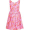 ARCHIVE - Pink Floral 1960s Print Sun Dress