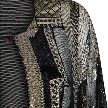 ARCHIVE - Pre 1920s Original Black & Gold Egyptian Assuit Kaftan