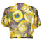 ARCHIVE - Rare 1940s Novelty Print Daisy and Sun Print Sheer Top