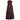 ARCHIVE - Ricci Michaels Maroon Taffeta Strapless Dress