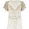 ARCHIVE - Sheer Floral 1920s Ruffle Sleeve Dress