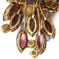 ARCHIVE - Spectacular 1960s Christian Dior Large Glass & Pearl Statement Brooch