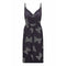 ARCHIVE - Valentino 1980s Black Silk Crepe Butterfly Dress With Matching Belt