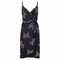 ARCHIVE - Valentino 1980s Black Silk Crepe Butterfly Dress With Matching Belt