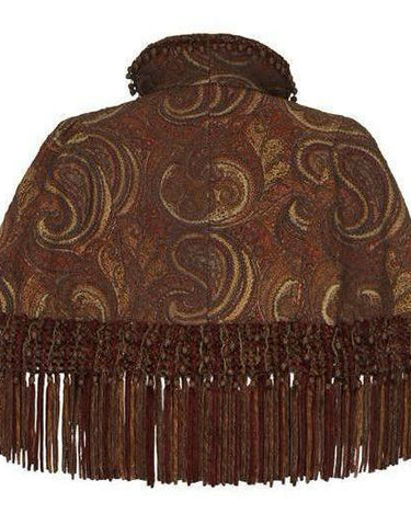 ARCHIVE - Victorian Embroidered Paisley Cape