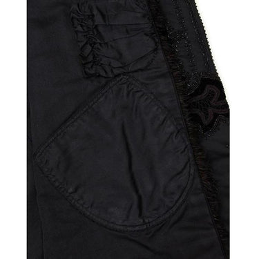 ARCHIVE - Victorian Hand Beaded Marabou Trim Cape
