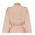 ARCHIVE - Vintage 1970s Early Label Bluemarine Pale Pink Silk Shirt Dress
