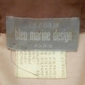 ARCHIVE - Vintage 1970s Early Label Bluemarine Pale Pink Silk Shirt Dress