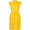 ARCHIVE - Vintage Couture 1960s Yellow Silk Pleated Dress