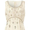 ARCHIVE - White 1960s Beaded Dress With Feather Trim