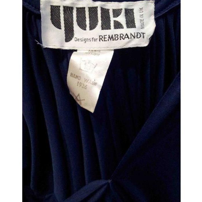 ARCHIVE - Yuki for Rembrandt Vintage Navy Jersey Dress