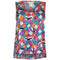ARCHIVE - Yves Saint Laurent 1990s Harlequin Print Sleeveless Top