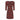 1994 Yves Saint Laurent Red Carnation Print Dress