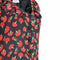 Autumn/Winter 94 - 95 Yves Saint Laurent Red Carnation Print Dress