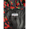 Autumn/Winter 94 - 95 Yves Saint Laurent Red Carnation Print Dress