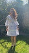 ARCHIVE - 1970s Pin Tuck Lace Mexican Wedding Dress