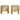 Chanel 1970s Pair of Gold Tone Cuff Bracelets With Chain Link Detail