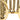 Chanel 1970s Pair of Gold Tone Cuff Bracelets With Chain Link Detail