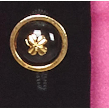 ARCHIVE - Chanel 1980s Boucle Black Wool and Pink Satin Jacket