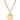 ARCHIVE - Chanel 1980s Gold Tone Chain Coco Medallion Cutout Necklace