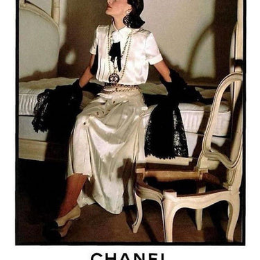 ARCHIVE - Chanel 1980s Gold Tone Chain Coco Medallion Cutout Necklace