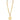ARCHIVE - Chanel 1980s Gold Tone Chain Coco Medallion Cutout Necklace