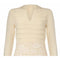 Chanel 1980s Haute Couture Bridal Cream Dress Suit With Lace Overlay