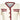 Chanel 1990s Cream Silk Suit with Red Trim
