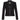 Chanel 2003 Black Silk Crepe Jacket With Flat Lapel and Silk Trim