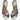 Christian Dior 1970s Purple and Gold Tone Heeled Sandals