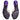 ARCHIVE - Christian Dior 1970s Purple and Gold Tone Heeled Sandals