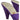 ARCHIVE - Christian Dior 1970s Purple and Gold Tone Heeled Sandals