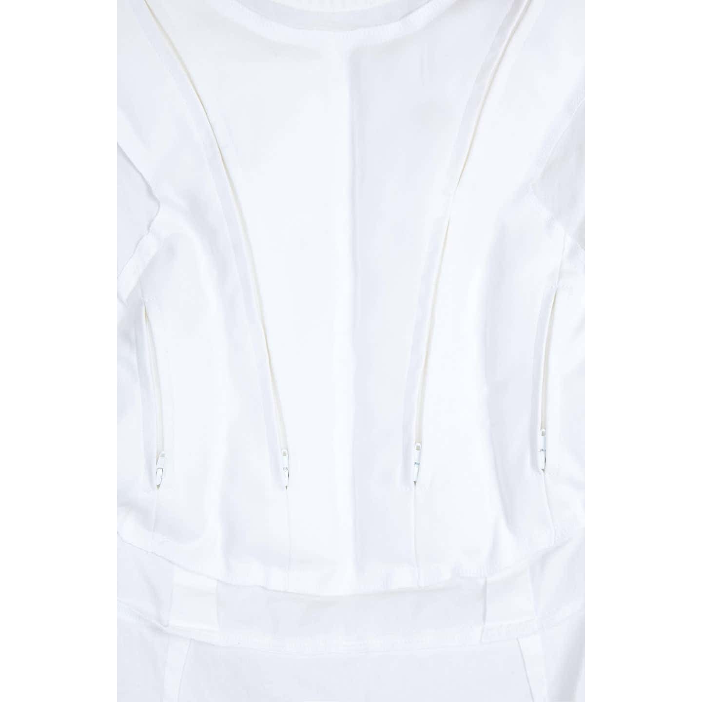 Comme des Garcons White Padded Top