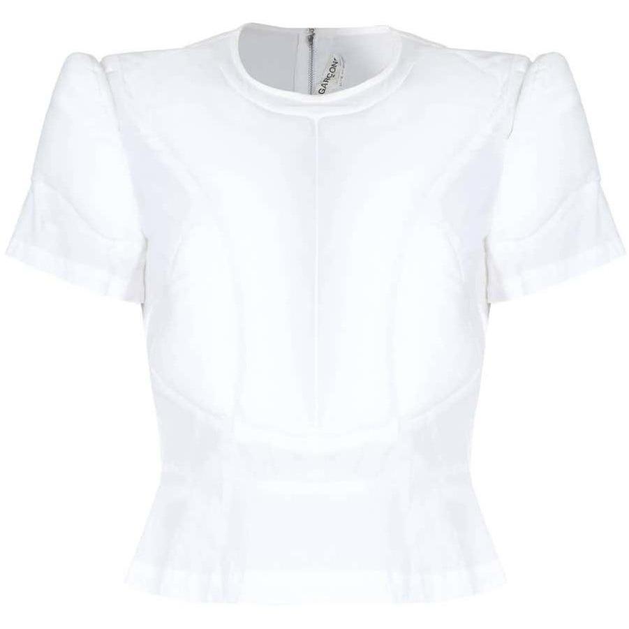 Comme des Garcons White Padded Top