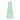 Courrèges 1970s Silk Chiffon Aquamarine Halter Neck Pleated Maxi Dress