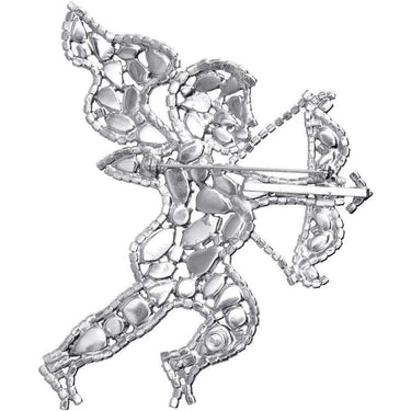 ARCHIVE - 1980s Giant Butler & Wilson Aurora Borealis Cupid Brooch
