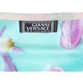 Documented 1990s Vintage Gianni Versace Floral Net Dress