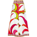 Emilio Pucci 1960s Velvet A-Line Skirt With Tropical Print