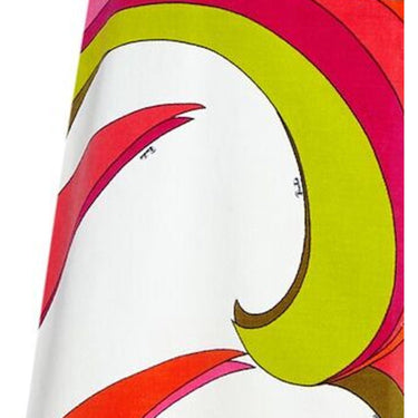 ARCHIVE - Emilio Pucci 1960s Velvet A-Line Skirt With Tropical Print